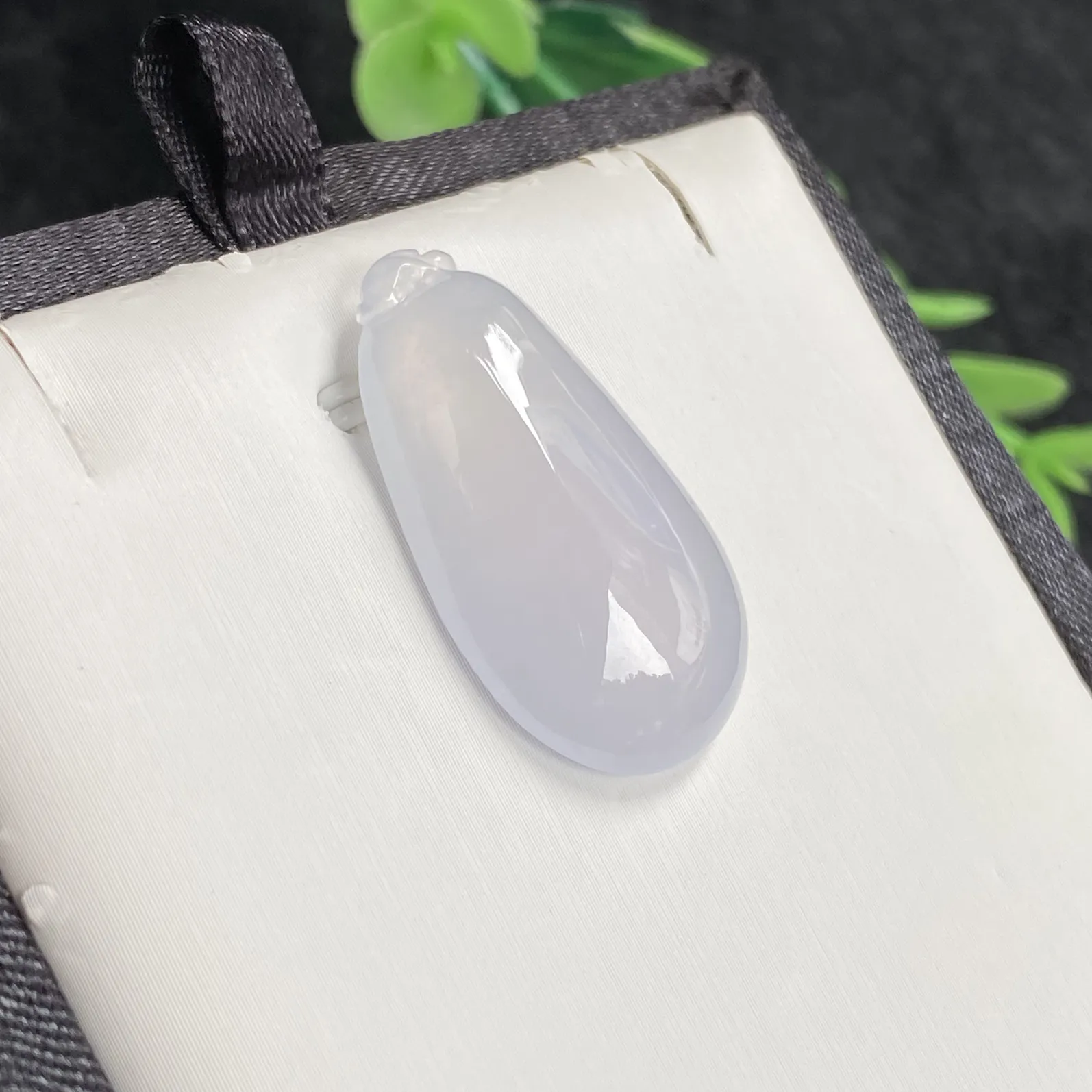 推荐【冰粉紫福瓜】水润冰透，起光，超细腻，种老，粉粉嫩嫩的，29.5*16.1*7.4