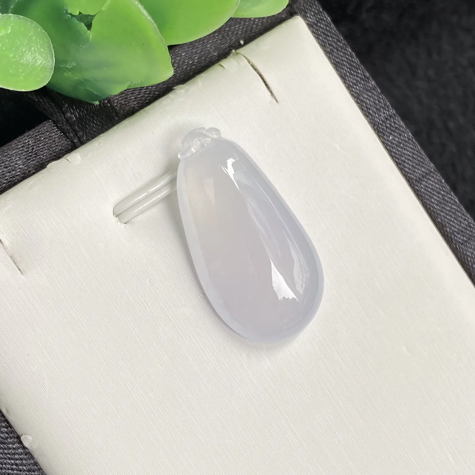 推荐【冰粉紫福瓜】水润冰透，起光，超细腻，种老，粉粉嫩嫩的，29.5*16.1*7.4