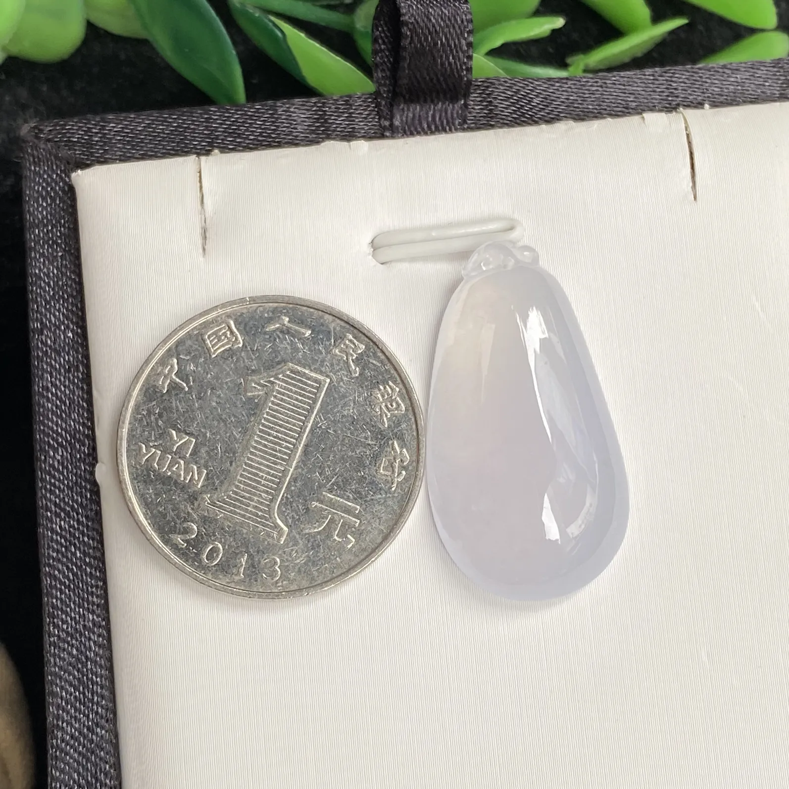 推荐【冰粉紫福瓜】水润冰透，起光，超细腻，种老，粉粉嫩嫩的，29.5*16.1*7.4