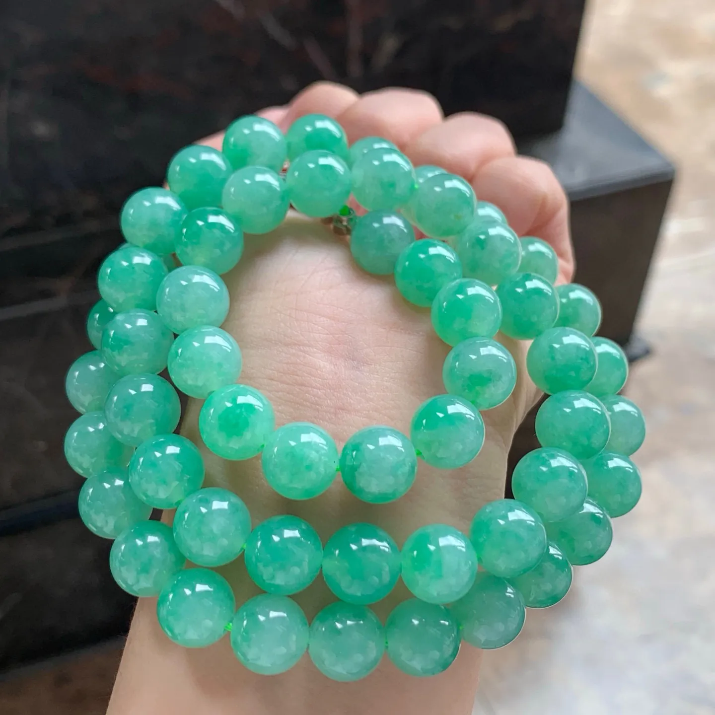 阳绿珠链
水润清爽