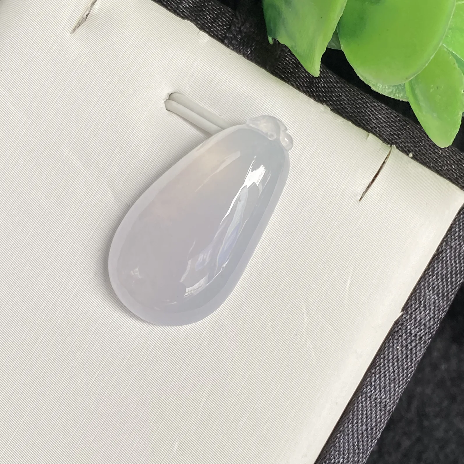 推荐【冰粉紫福瓜】水润冰透，起光，超细腻，种老，粉粉嫩嫩的，29.5*16.1*7.4