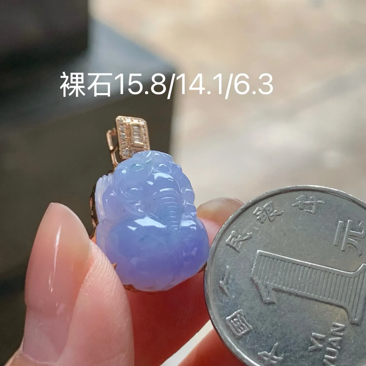 春色貔貅
真金镶嵌 精致