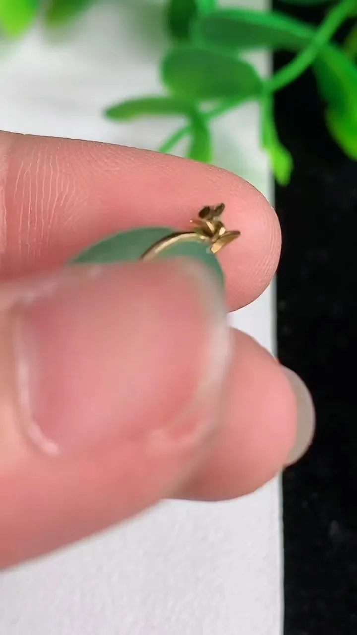 天然A货翡翠平安扣吊坠，尺寸15.5-5，重量:2.87g
6月8日