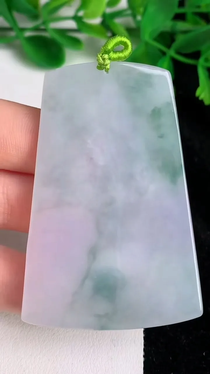 天然A货翡翠紫罗兰飘花文殊菩萨吊坠，尺寸62-42-5.7，重量:31.28g
6月20日