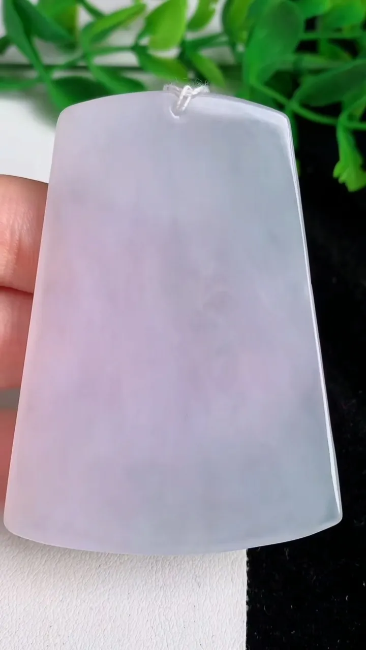 天然A货翡翠紫罗兰祥龙大势至观音菩萨吊坠，尺寸67-48.8-6，重量:42.0g
6月20日