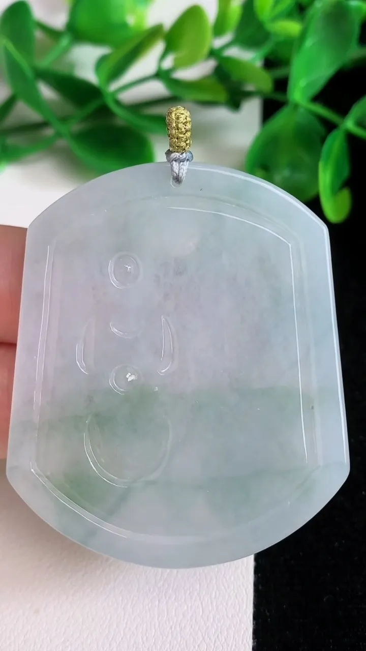 天然A货翡翠山水普贤菩萨吊坠，尺寸52.3-45-5.5，重量:29.19g
6月22日