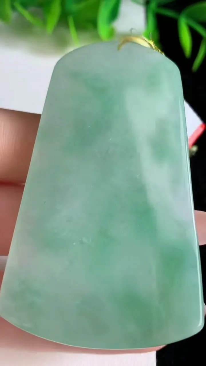 天然A货翡翠普贤菩萨吊坠，尺寸61.4-36.7-6.4，重量:31.75g
6月24日
