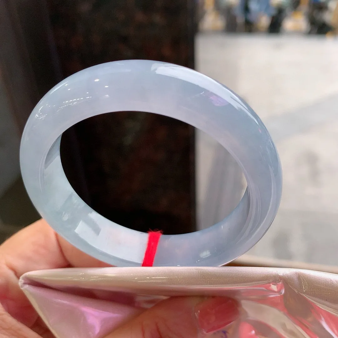 正圈高冰紫罗兰 无瑕 尺寸:52.8/12.6/8.2 种色俱佳