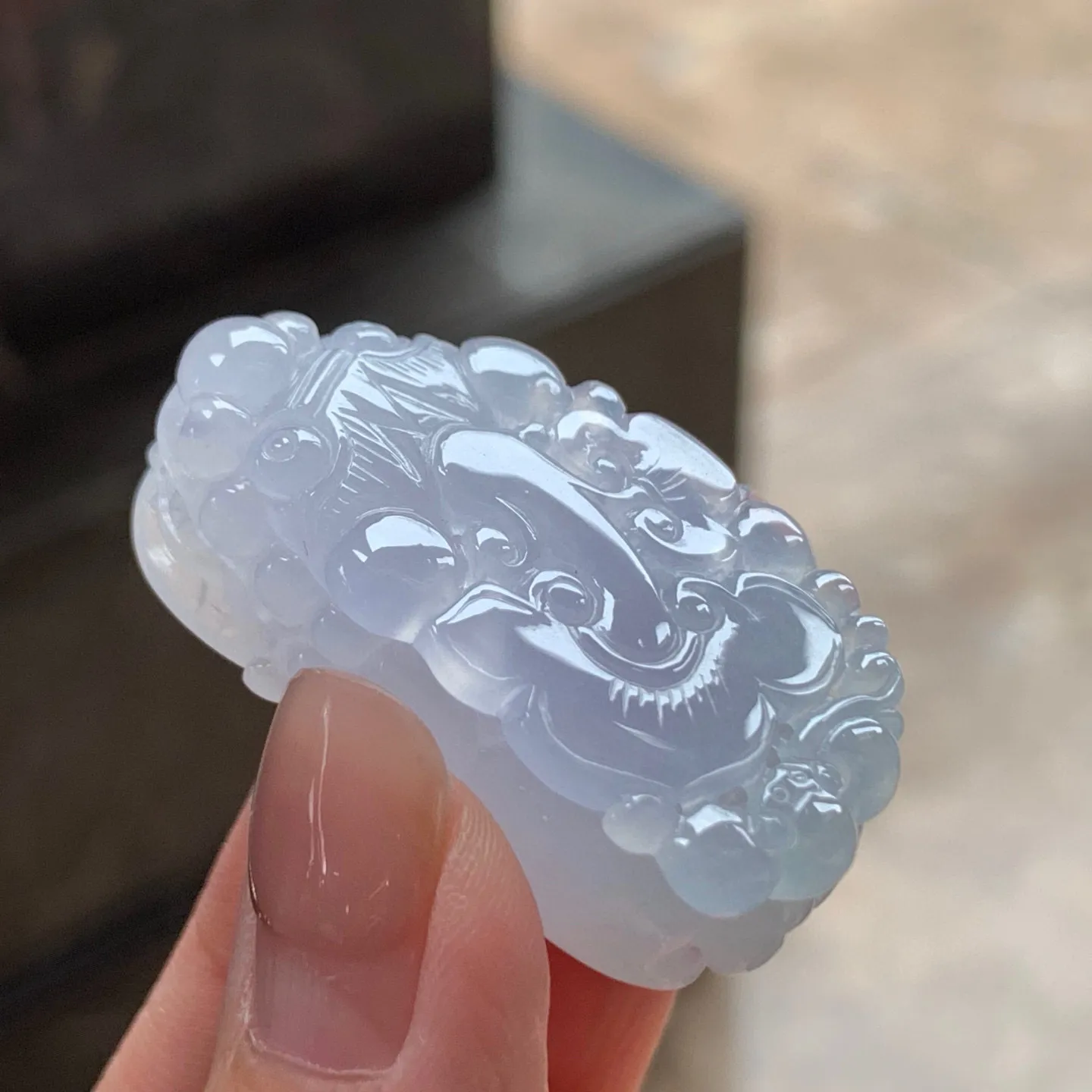 冰淡粉貔貅
种好水足 大气