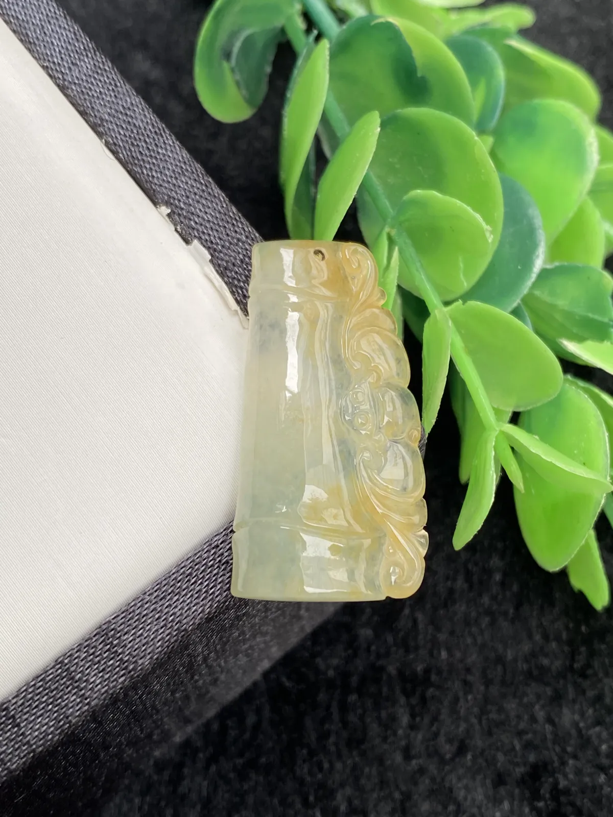 推荐【冰黄竹节】节节高升，无纹裂，小棉，冰透，起胶，起光，鸡油黄，超值～～31*16.2*4.8