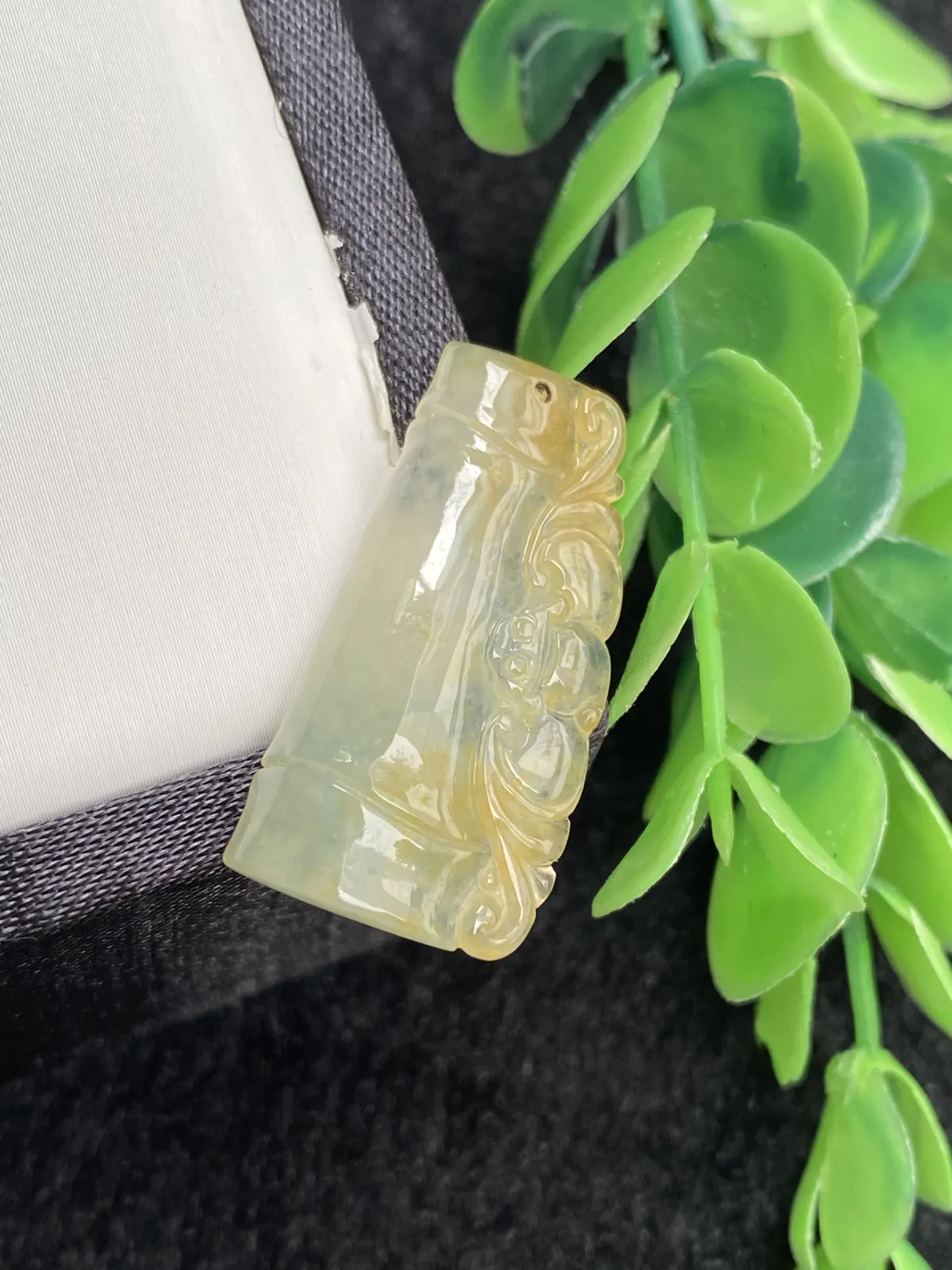 推荐【冰黄竹节】节节高升，无纹裂，小棉，冰透，起胶，起光，鸡油黄，超值～～31*16.2*4.8