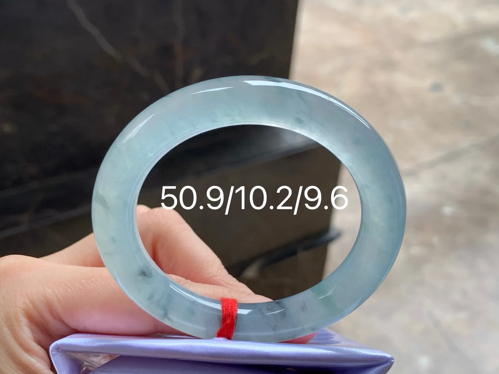 冰乌鸡福镯
种老水足 50.9/10.2/9.6mm