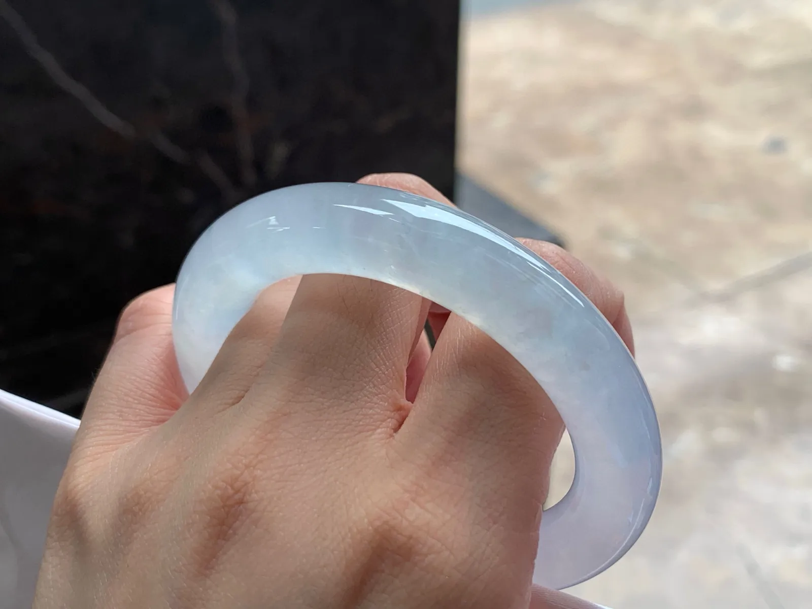 冰种福镯
种好水足 54.1/11.8mm