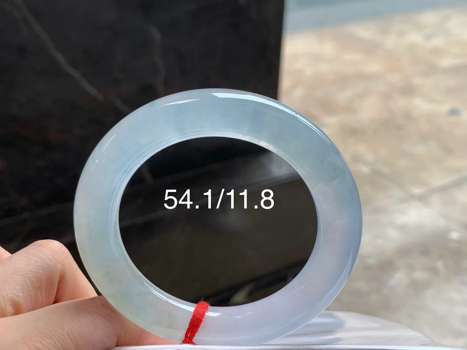 冰种福镯
种好水足 54.1/11.8mm