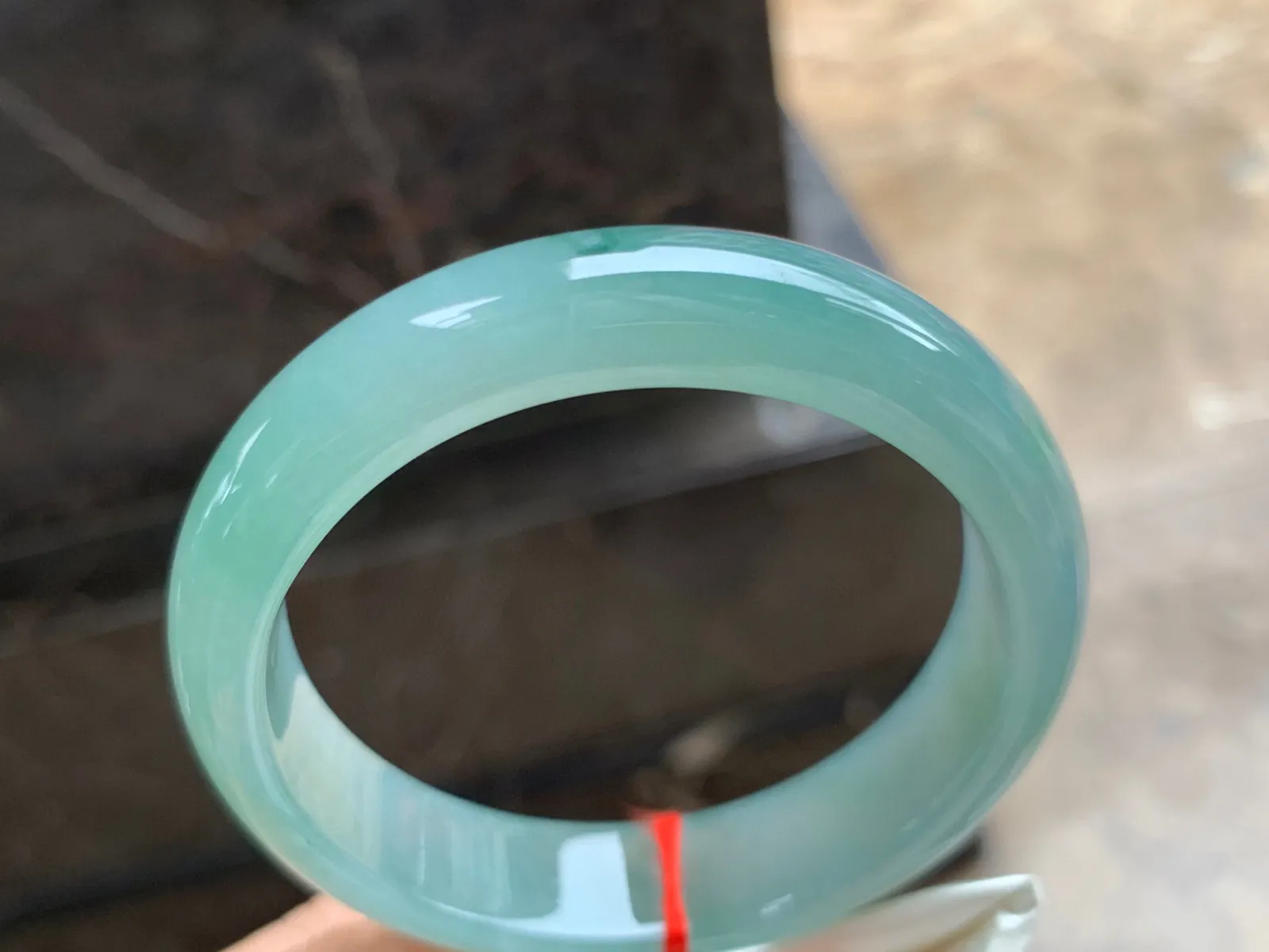 55.5-14-7.5mm
蓝水手镯 种好水润 颜色浓郁