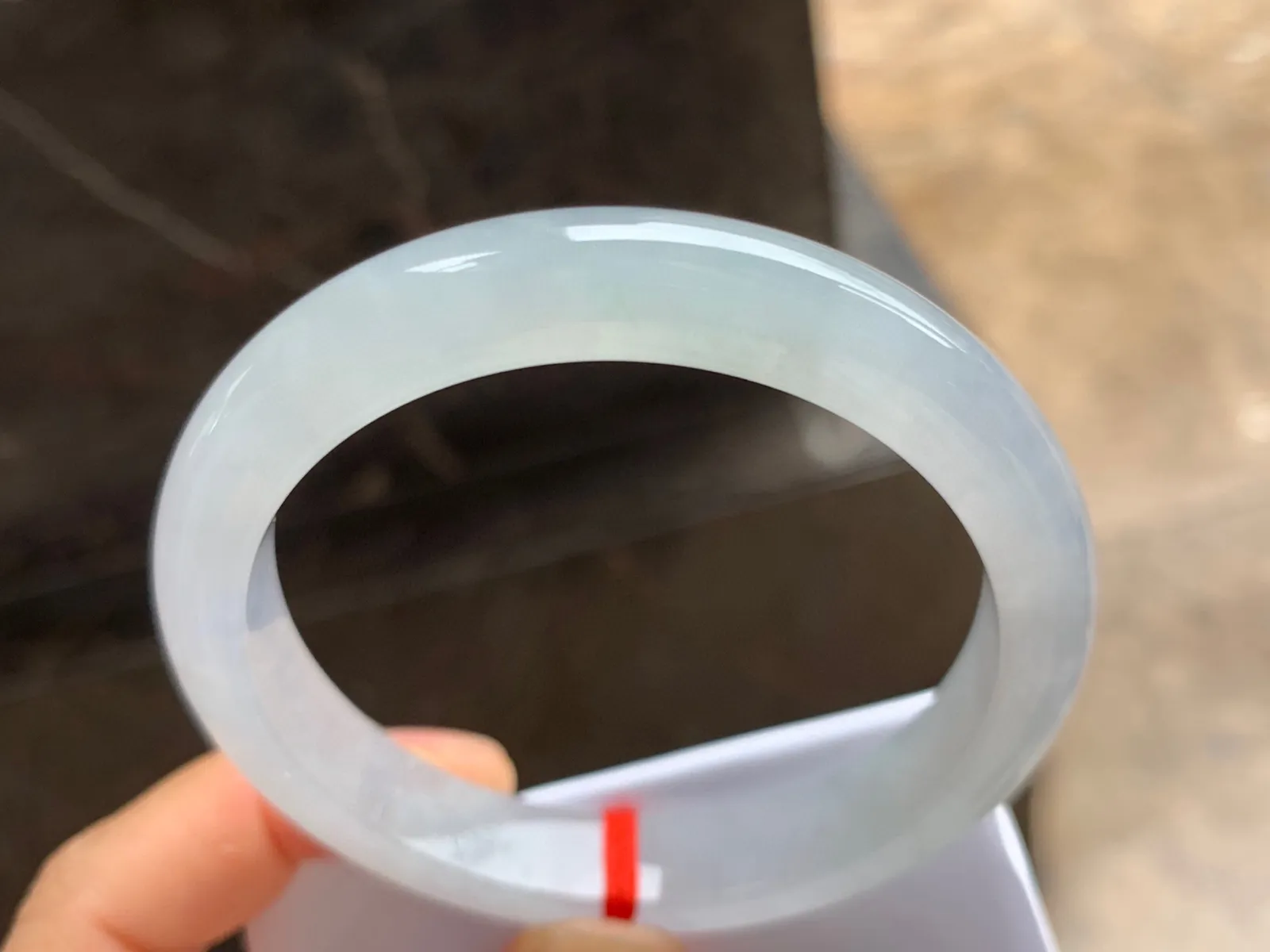 57-11-8mm
冰种手镯  冰透水润 干净