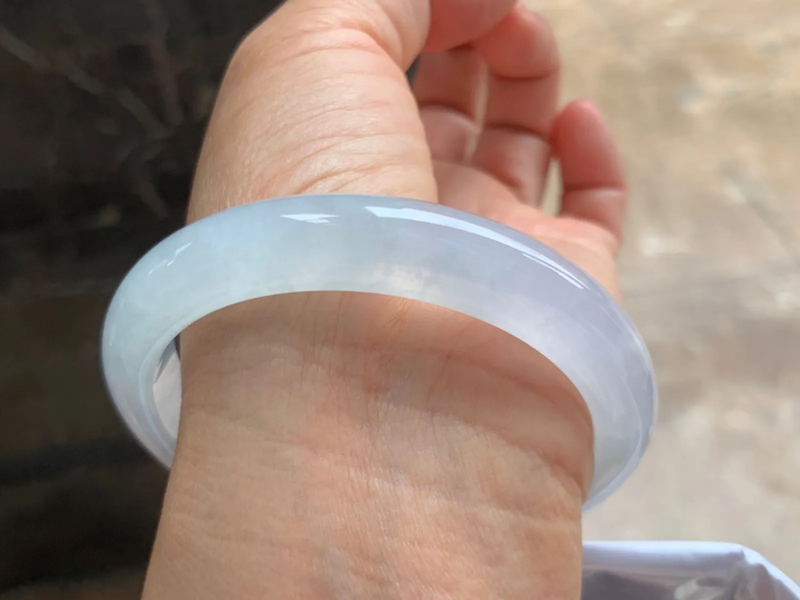 57-11-8mm
冰种手镯  冰透水润 干净