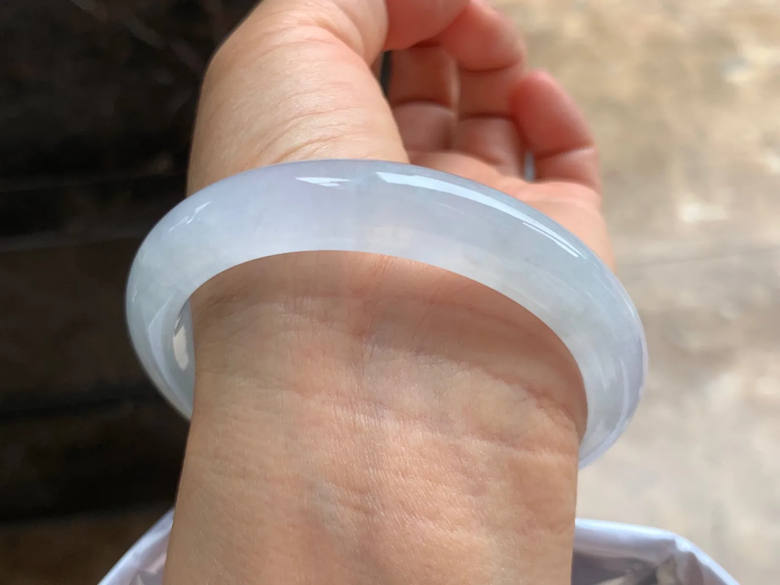 57-11-8mm
冰种手镯  冰透水润 干净