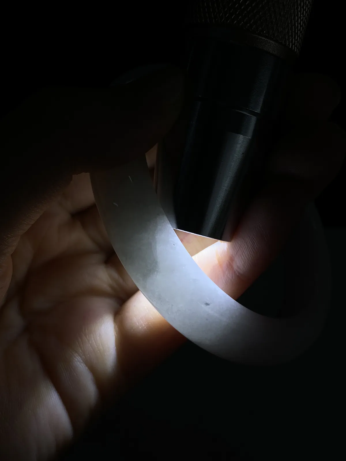 正圈58.2圈口，翡翠手镯