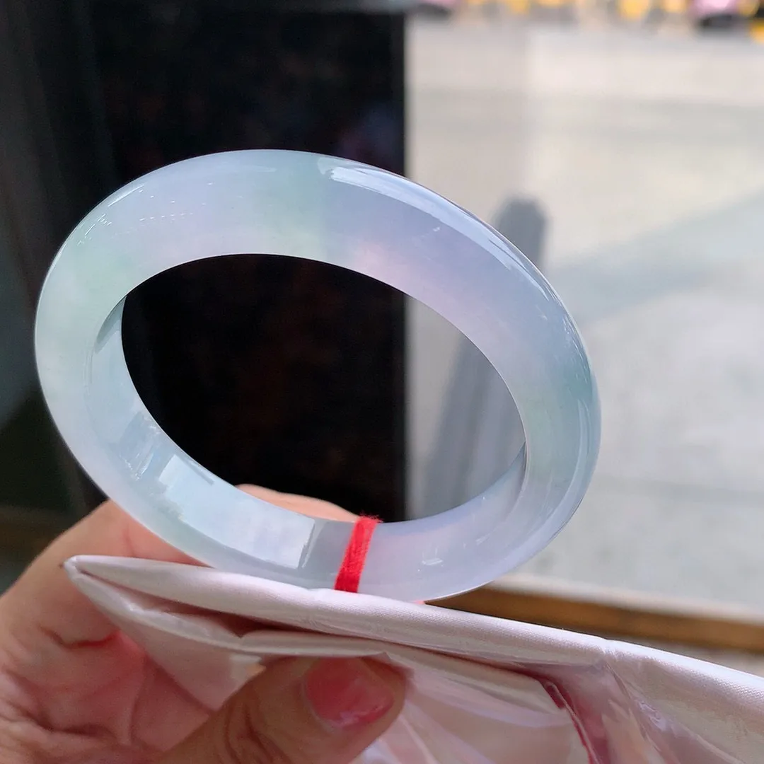 正圈冰玻紫罗兰 无瑕 尺寸:53.6/11/8.4 种色俱佳