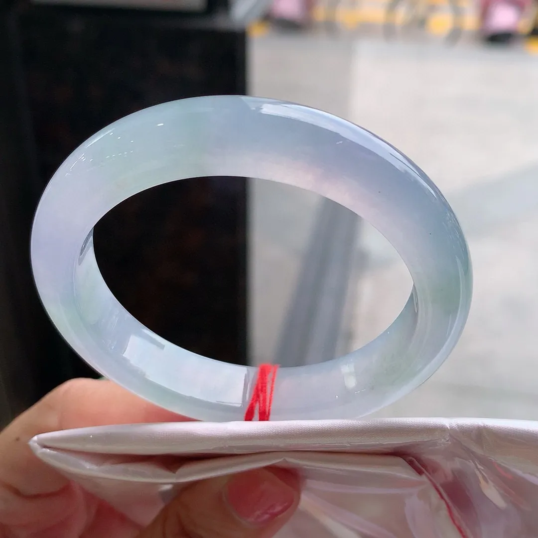 正圈冰玻紫罗兰 无瑕 尺寸:53.6/11/8.4 种色俱佳