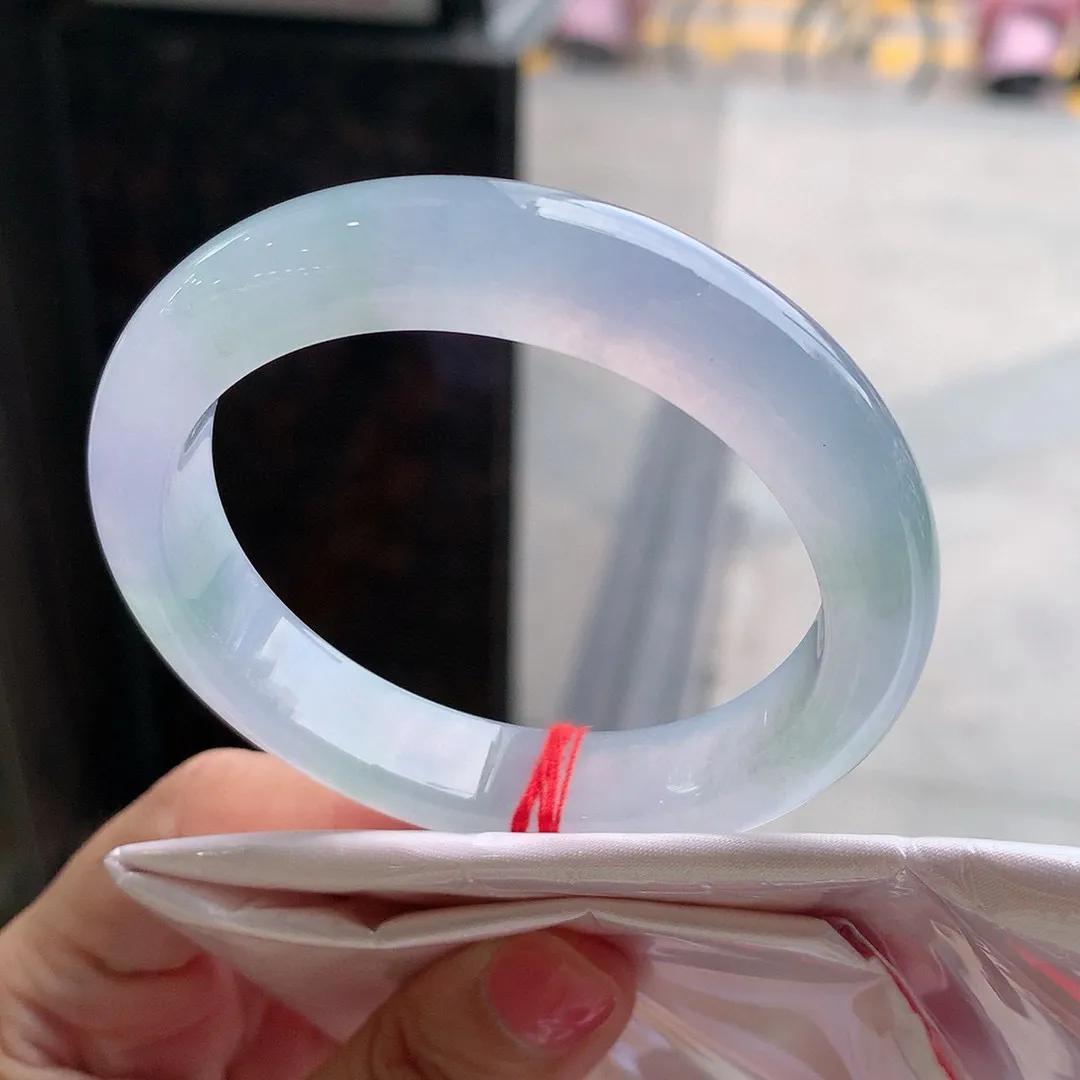 正圈冰玻紫罗兰 无瑕 尺寸:53.6/11/8.4 种色俱佳