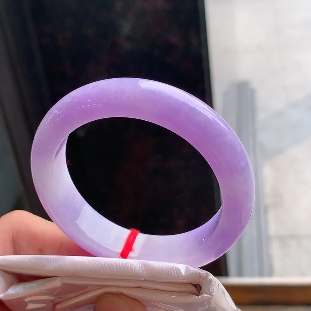 正圈一大圈紫罗兰 一丝细线 尺寸:51.5/12.3/7.9 超美🥰🥰