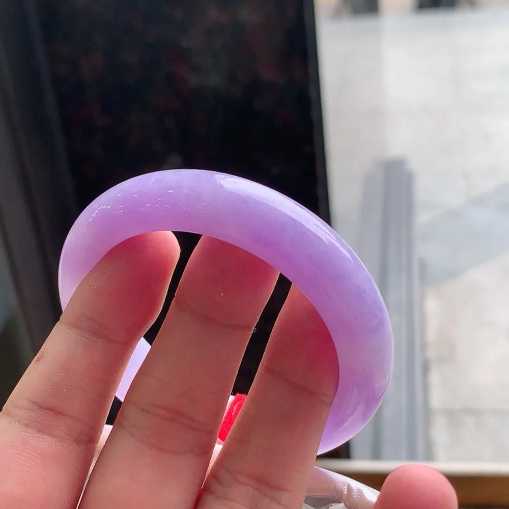 正圈一大圈紫罗兰 一丝细线 尺寸:51.5/12.3/7.9 超美🥰🥰