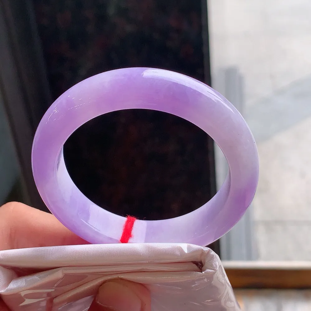 正圈一大圈紫罗兰 一丝细线 尺寸:51.5/12.3/7.9 超美🥰🥰