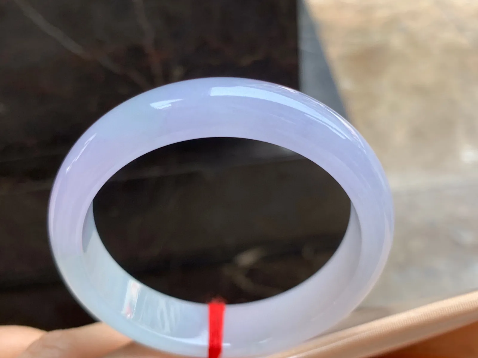 56-13-8mm
紫罗兰手镯 种好水润  颜色漂亮
