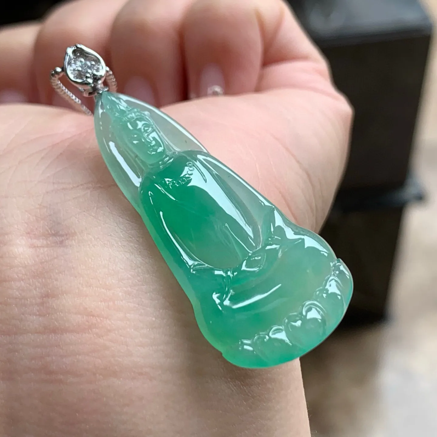糯冰晴绿观音
 精致～