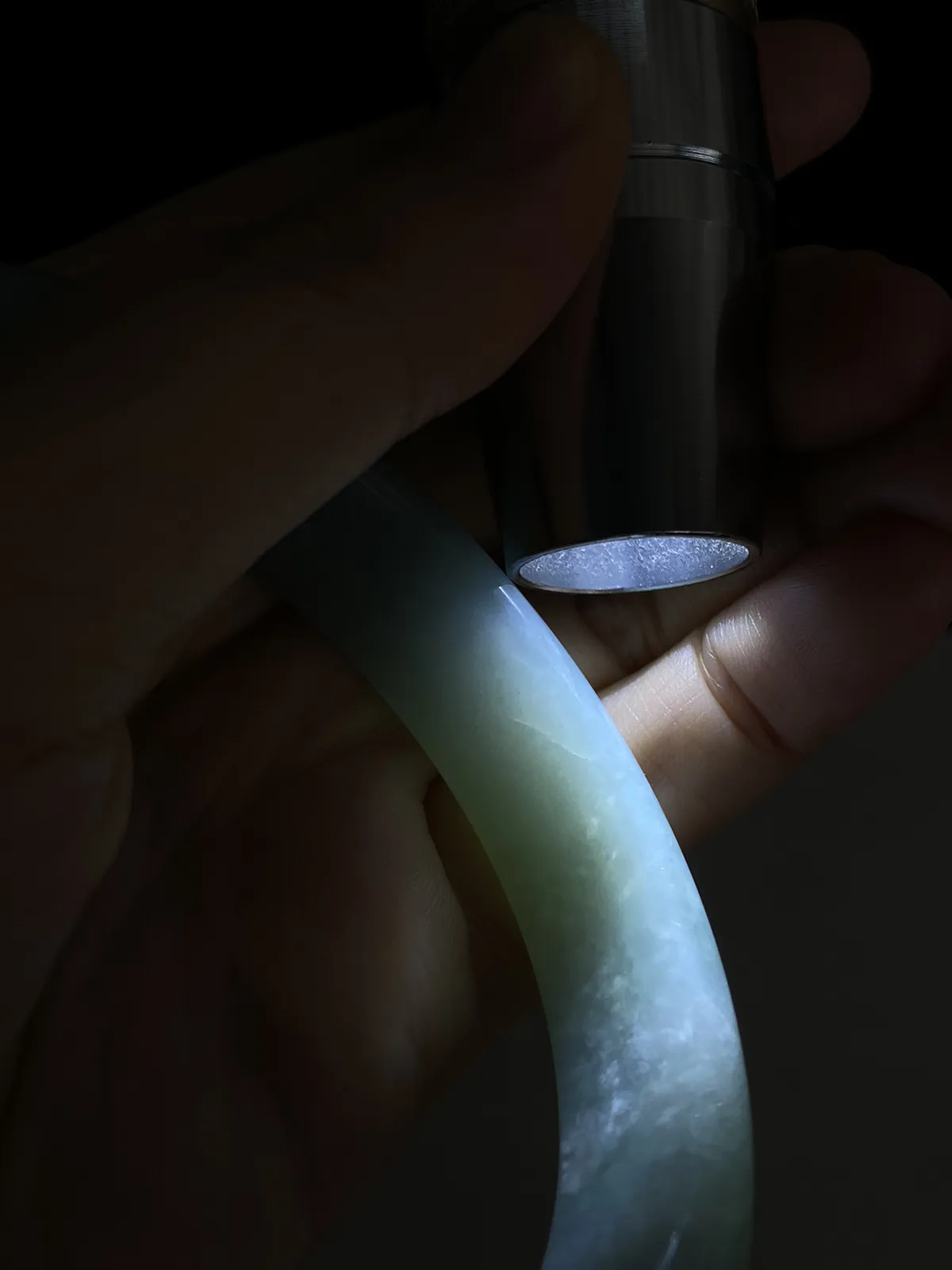正圈60圈口，翡翠手镯