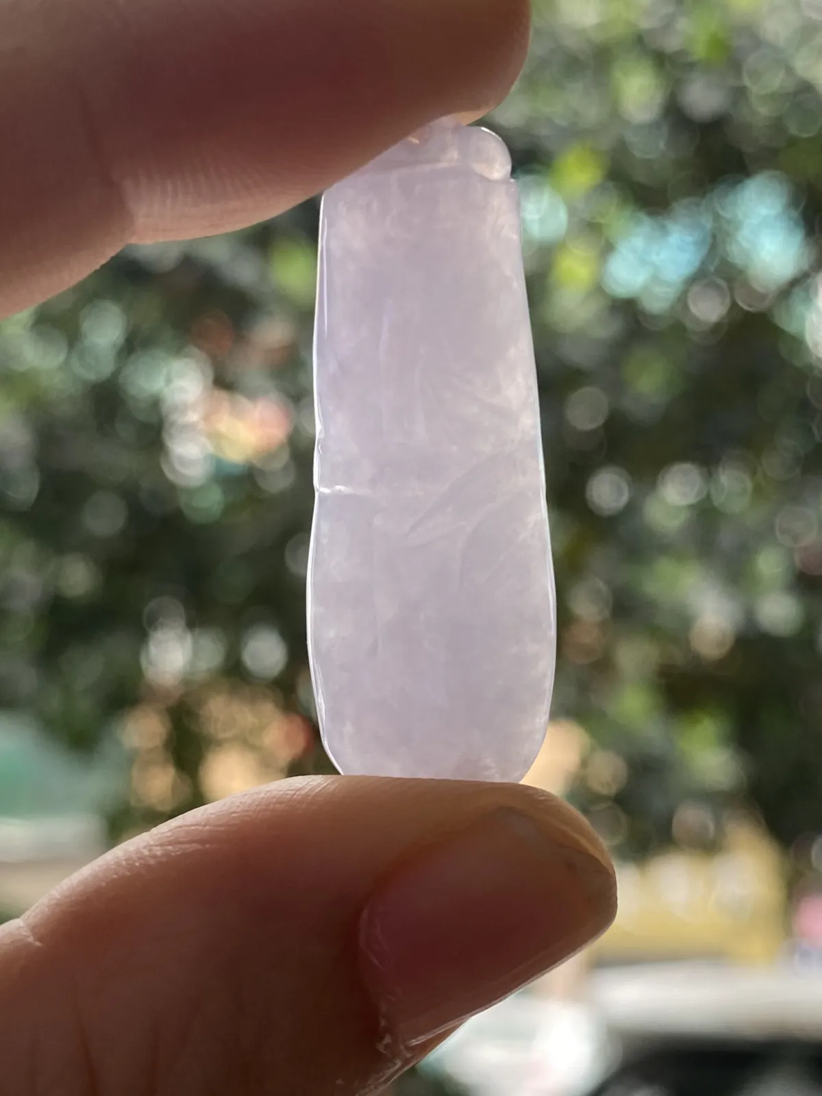 推荐【冰紫竹节】节节高升，无纹裂，水润冰透，细腻，种老，紫色浓郁，超值～～