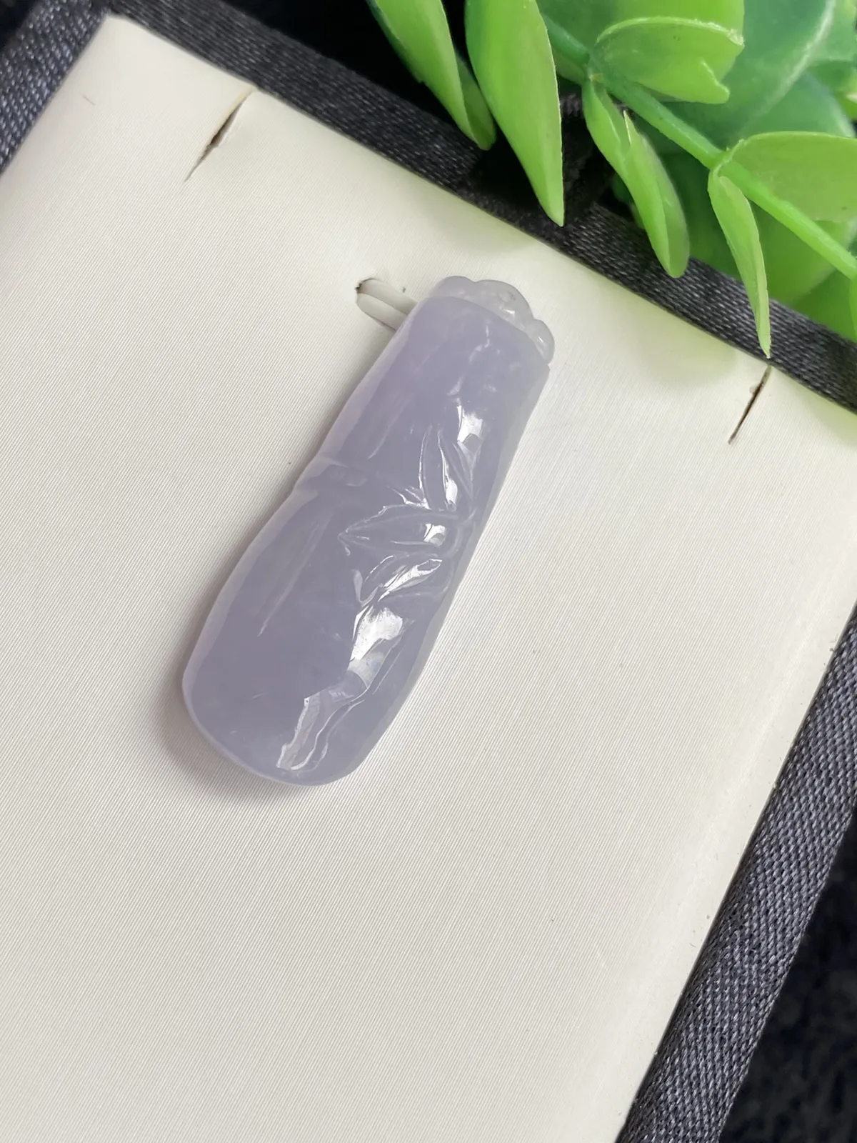 推荐【冰紫竹节】节节高升，无纹裂，水润冰透，细腻，种老，紫色浓郁，超值～～