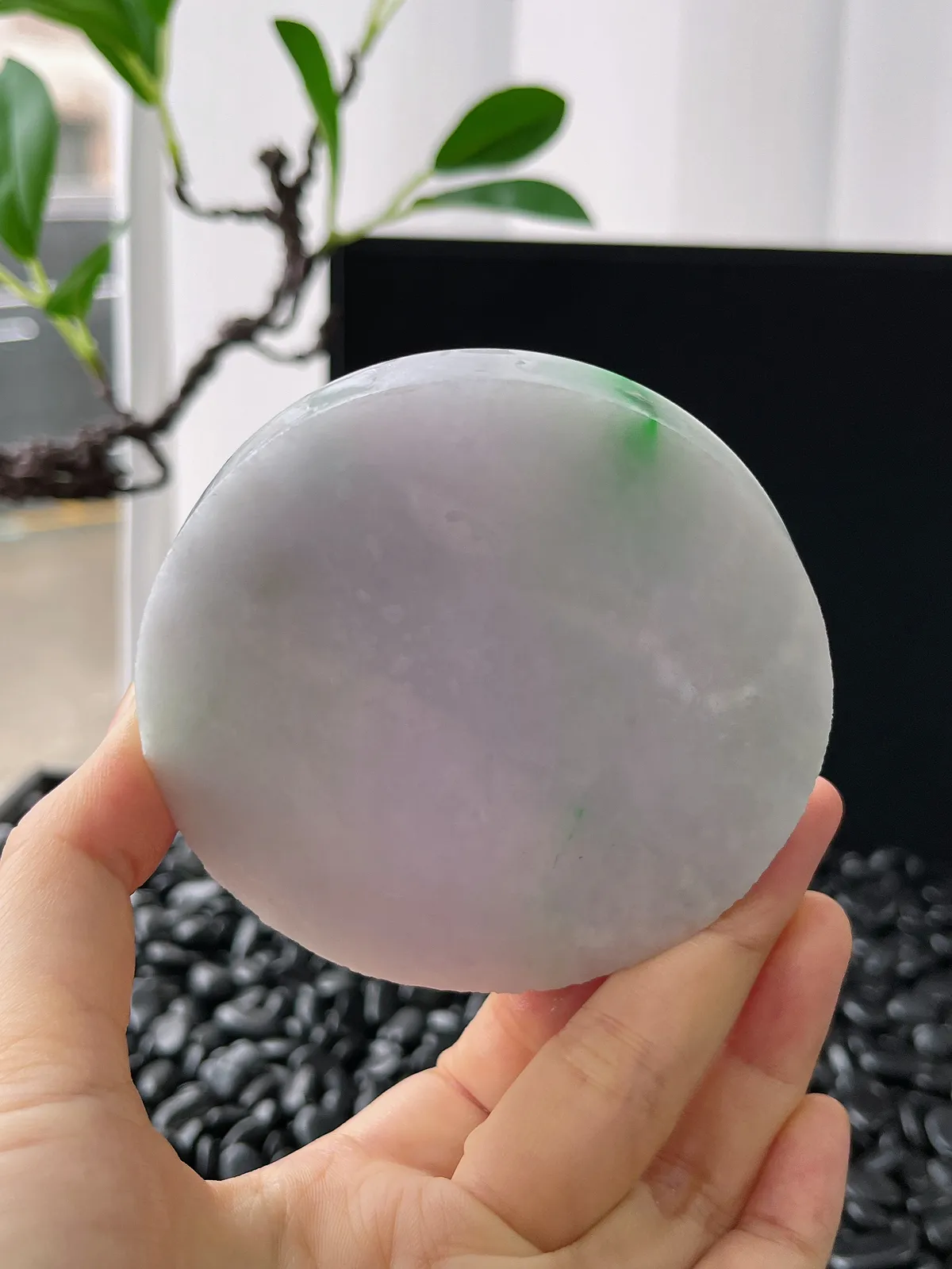 翡翠飘绿镯饼，⭕️正圈最大做62，圆条最大做58