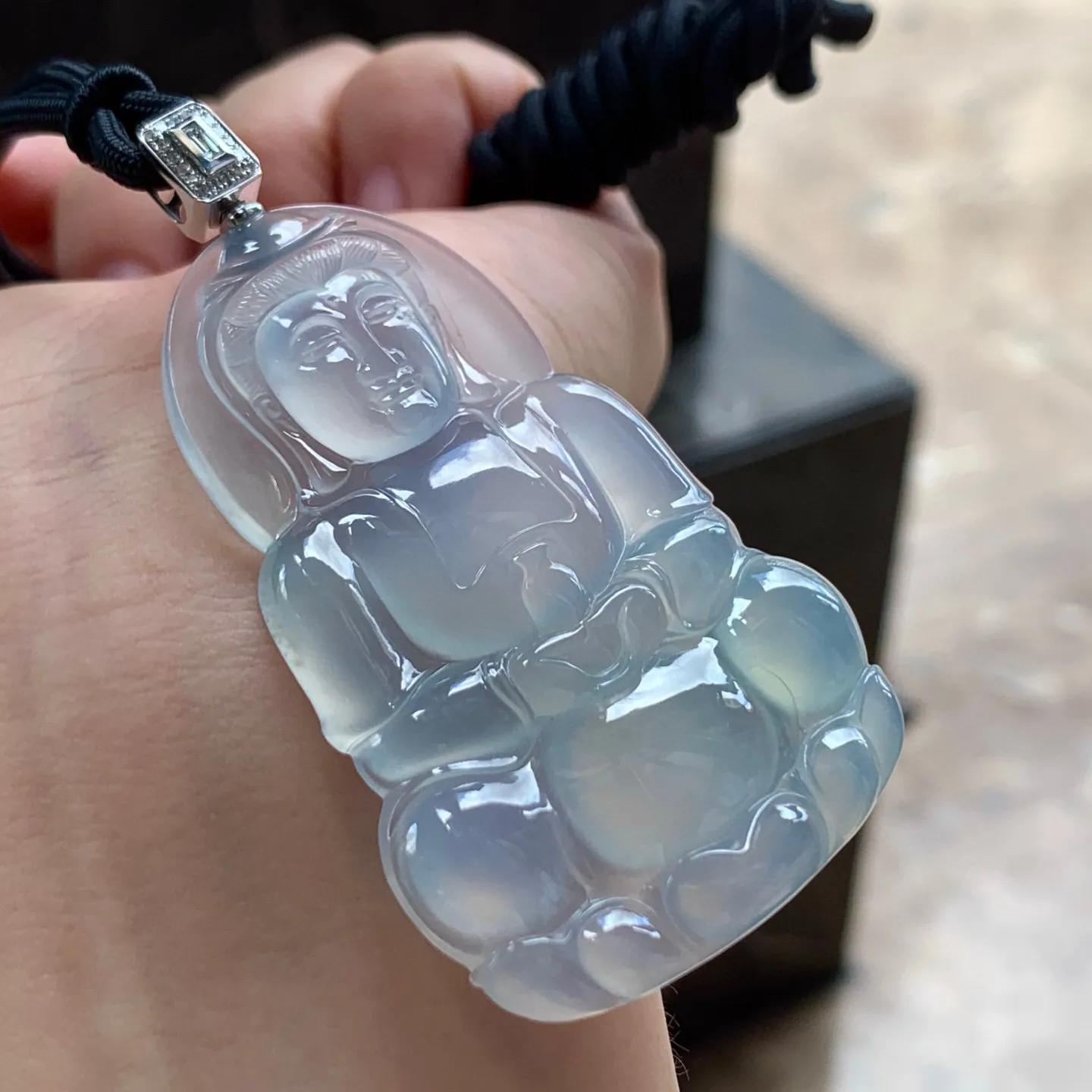 冰种春底观音
佩戴大气～