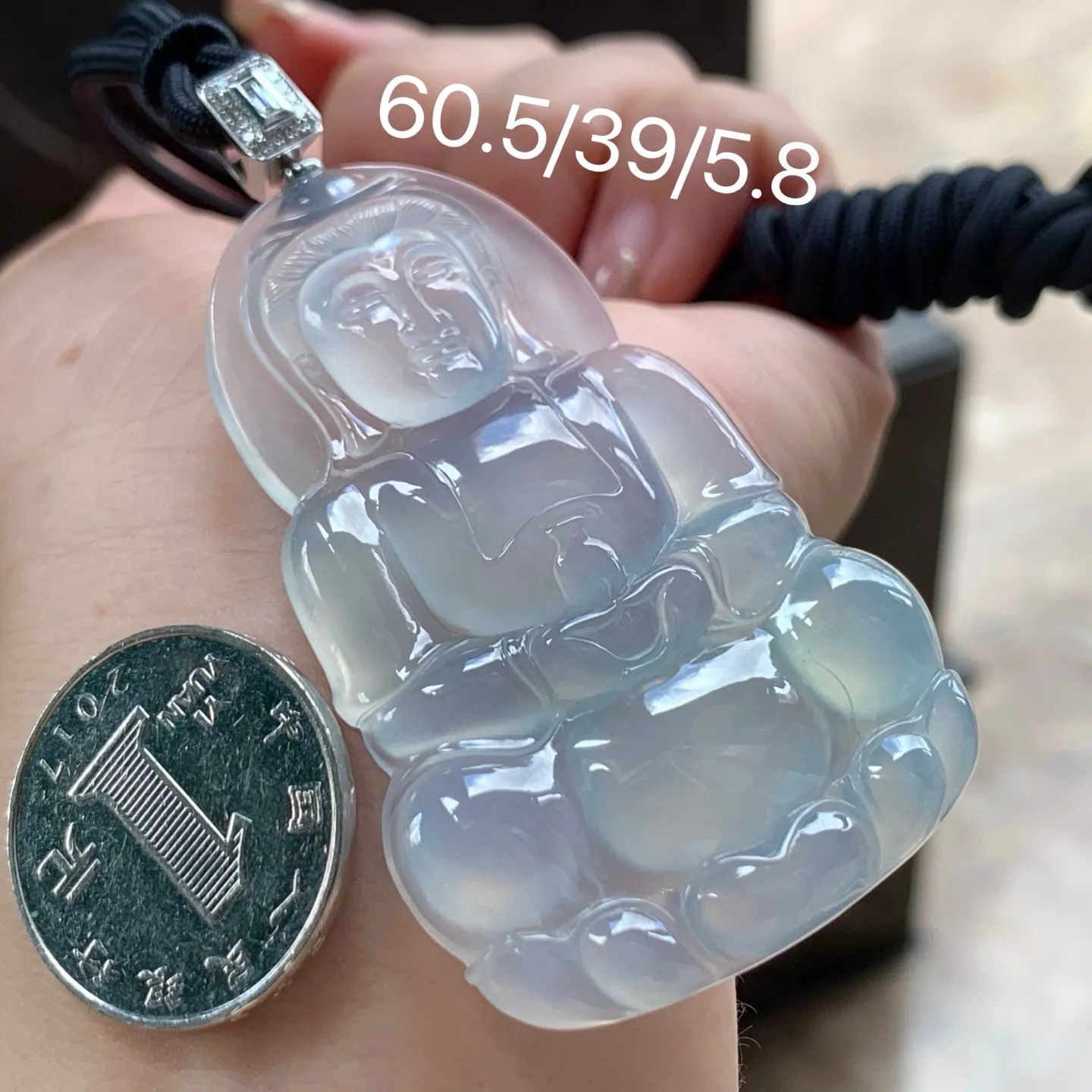 冰种春底观音
佩戴大气～