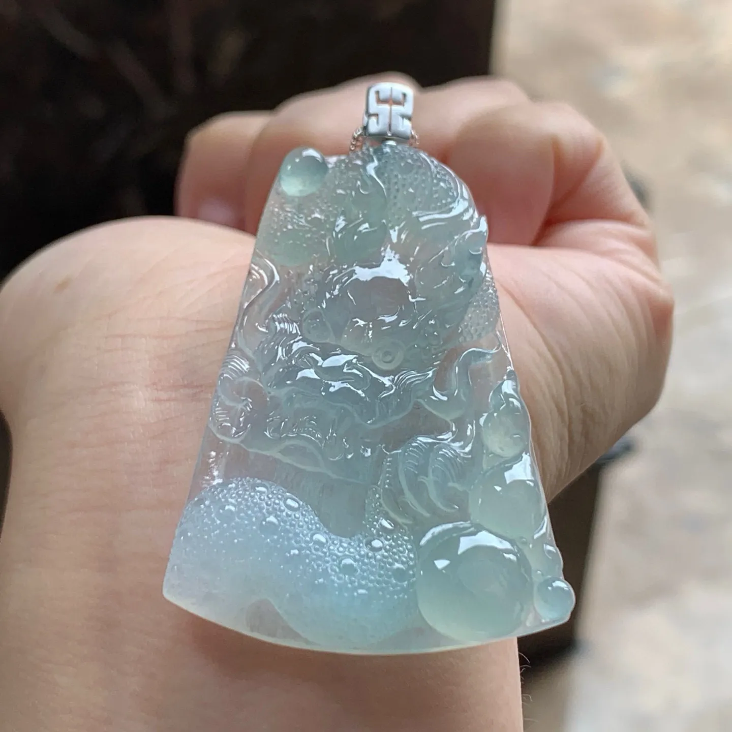 冰种龙牌
清爽