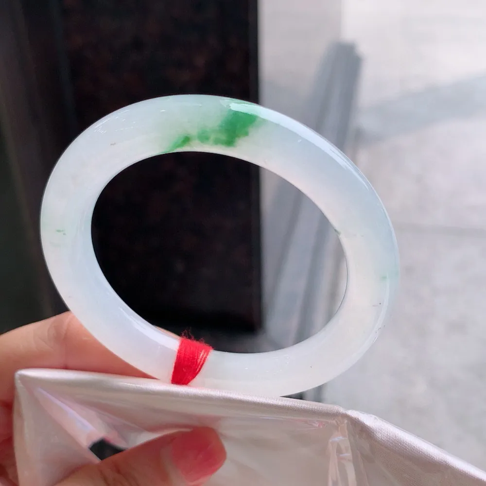 圆条高冰绿花 一丝棉根 尺寸:54.2/9.6 种色俱佳🥰🥰