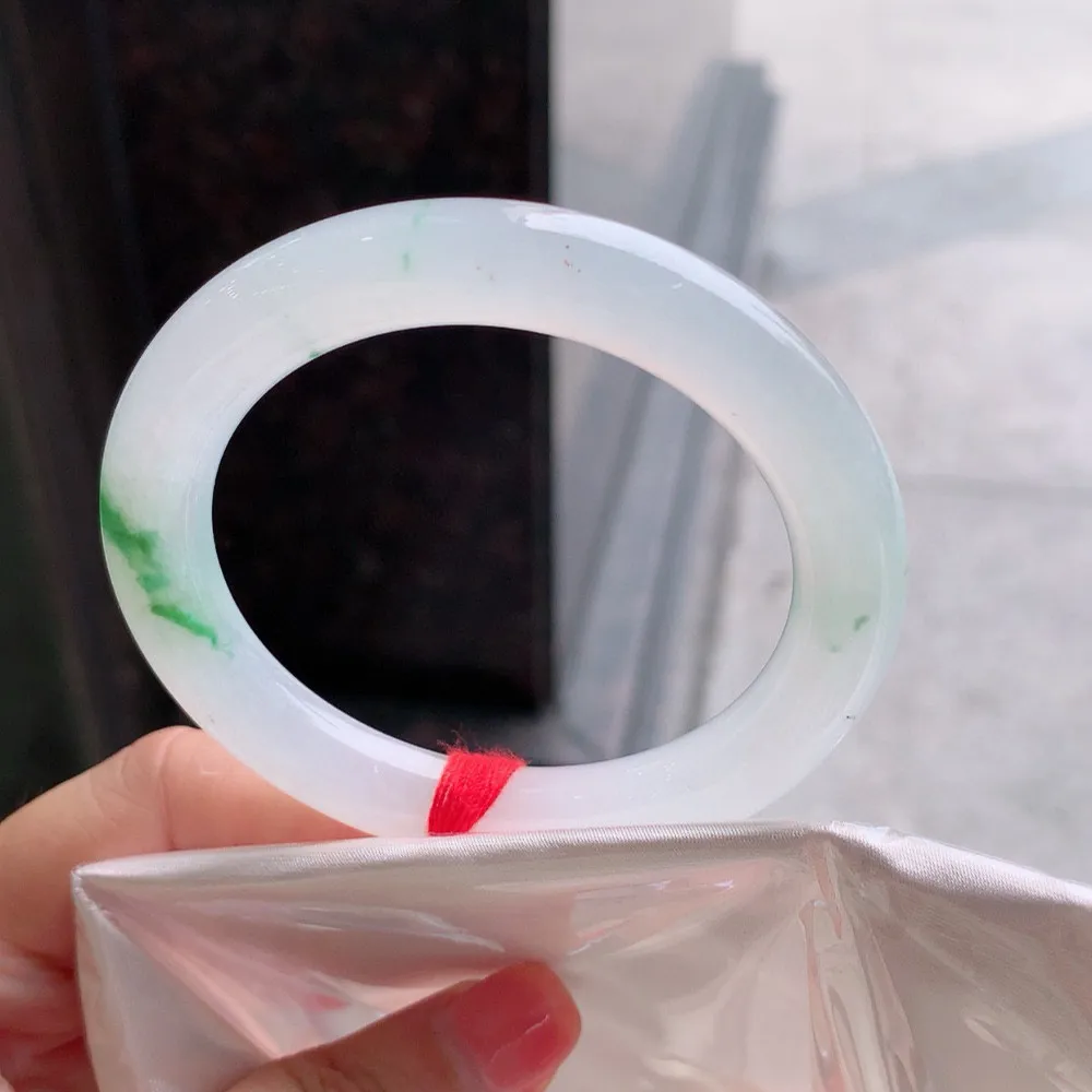 圆条高冰绿花 一丝棉根 尺寸:54.2/9.6 种色俱佳🥰🥰
