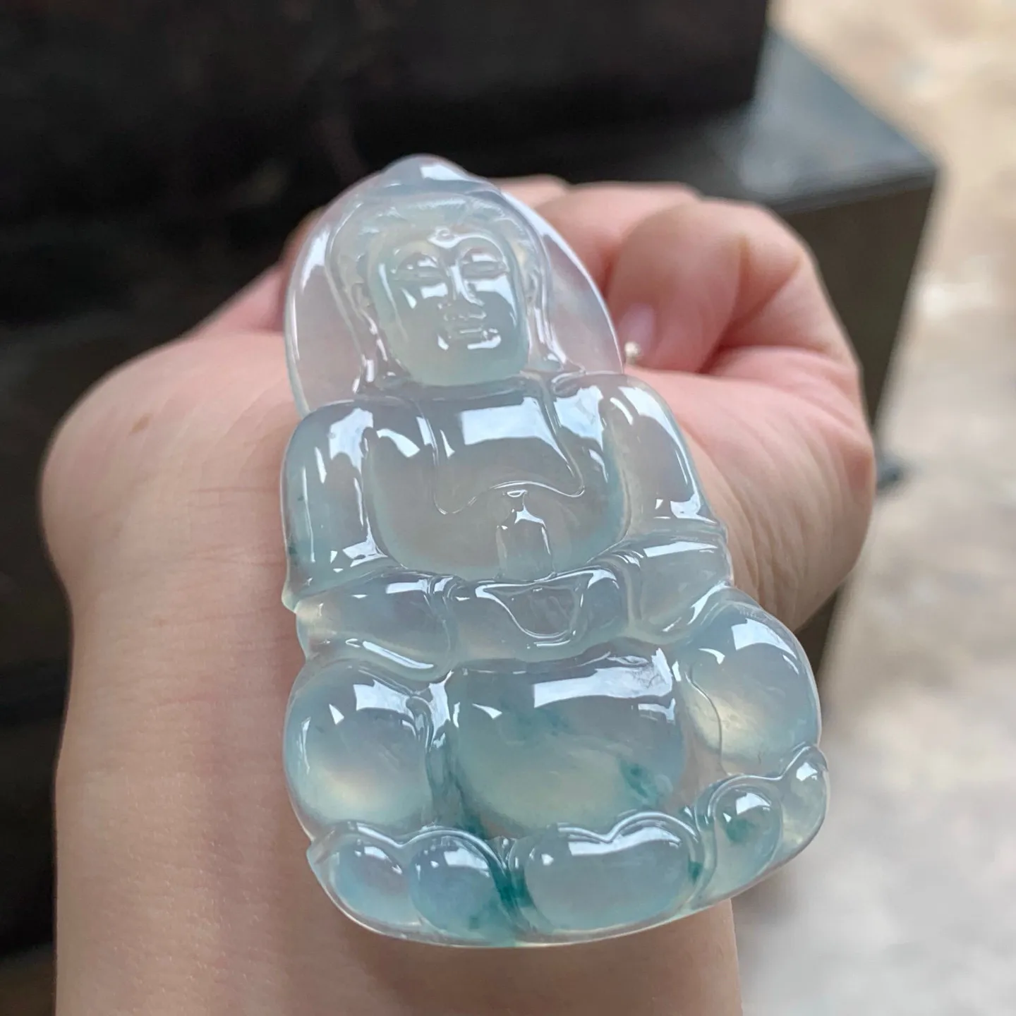 冰种飘花观音
清爽