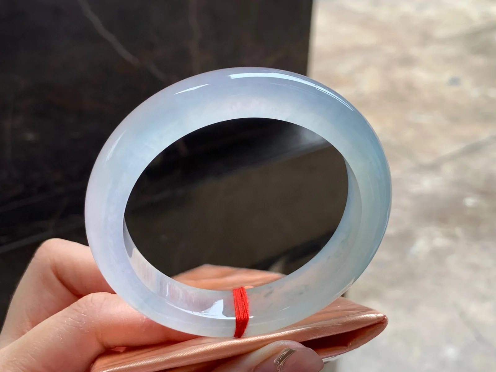 冰种手镯
种好56.5/12.7/9mm