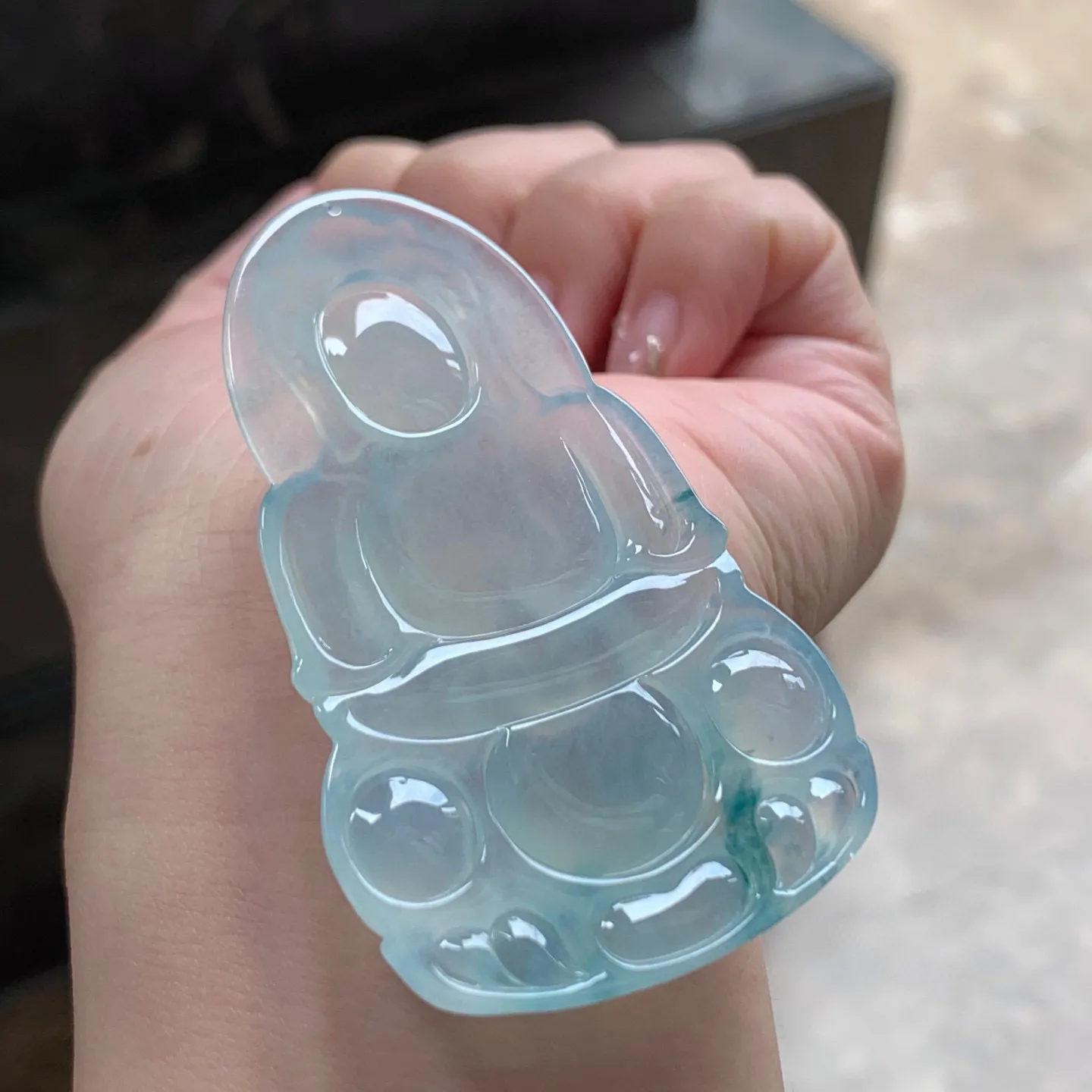 冰种飘花观音
清爽
