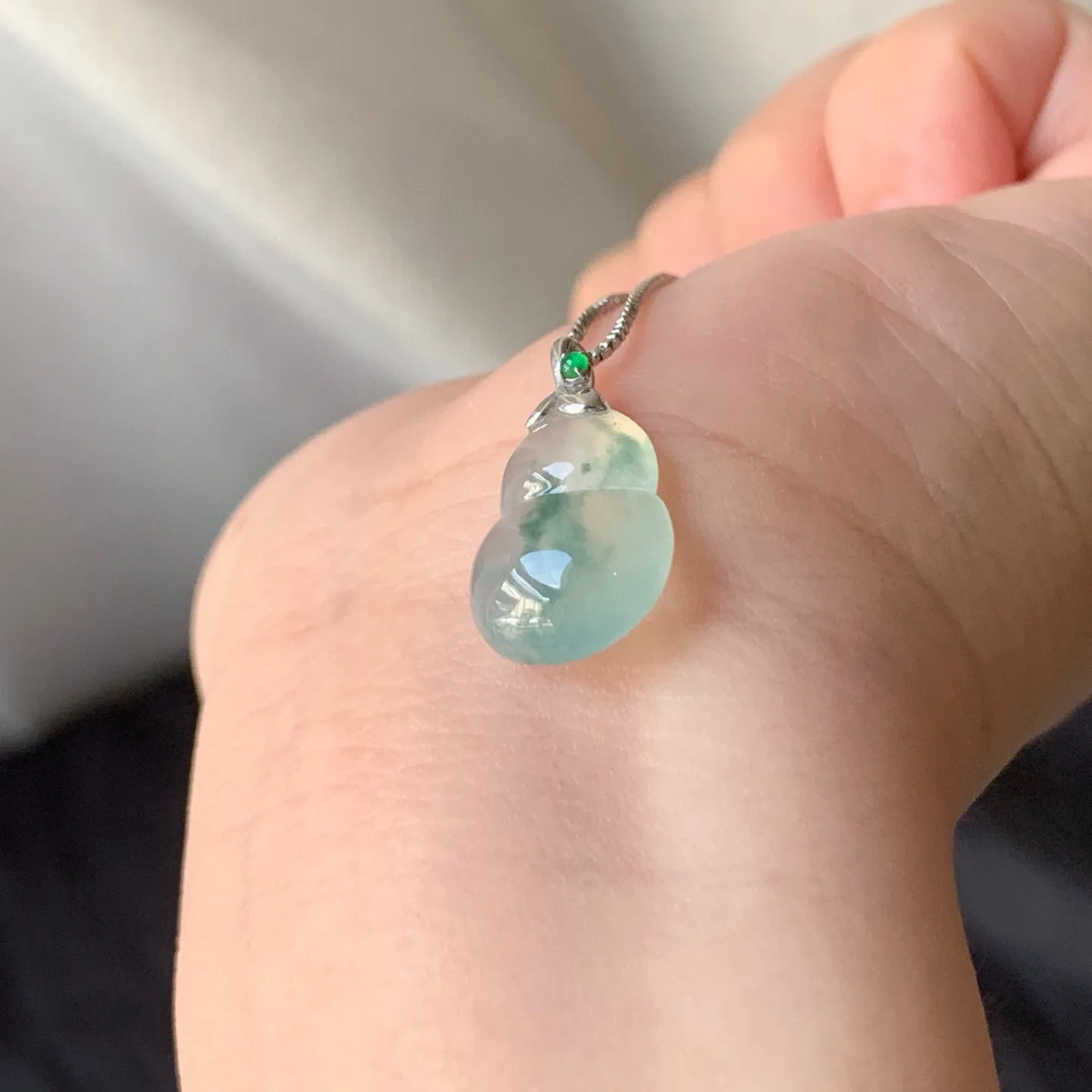 冰种飘花葫芦
一生福禄～