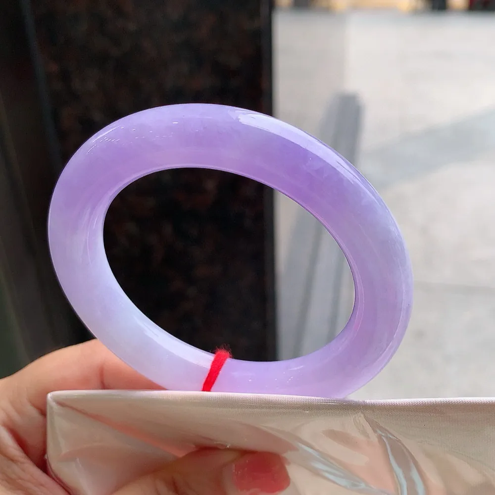 圆条满圈紫罗兰 微棉线不明显 尺寸:54.4/10.9 超美️️
