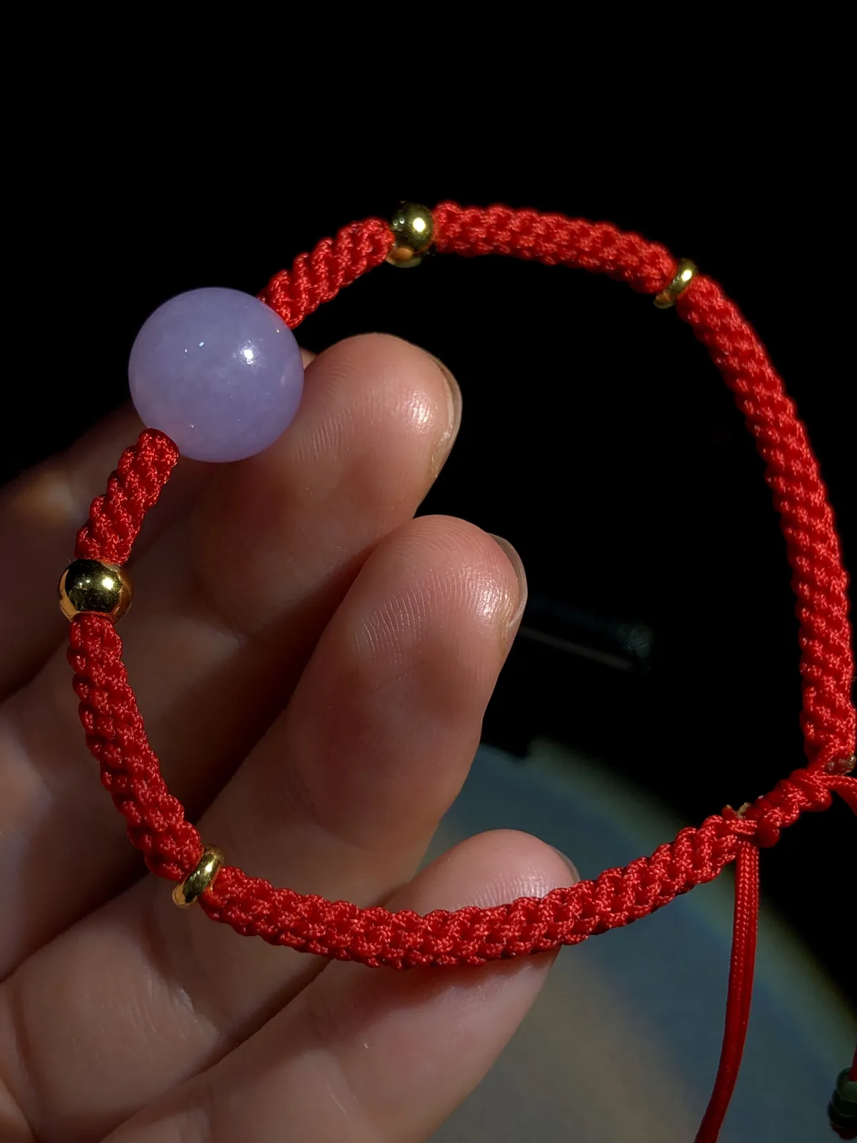 珠子手链手串编绳。直径12.5mm，