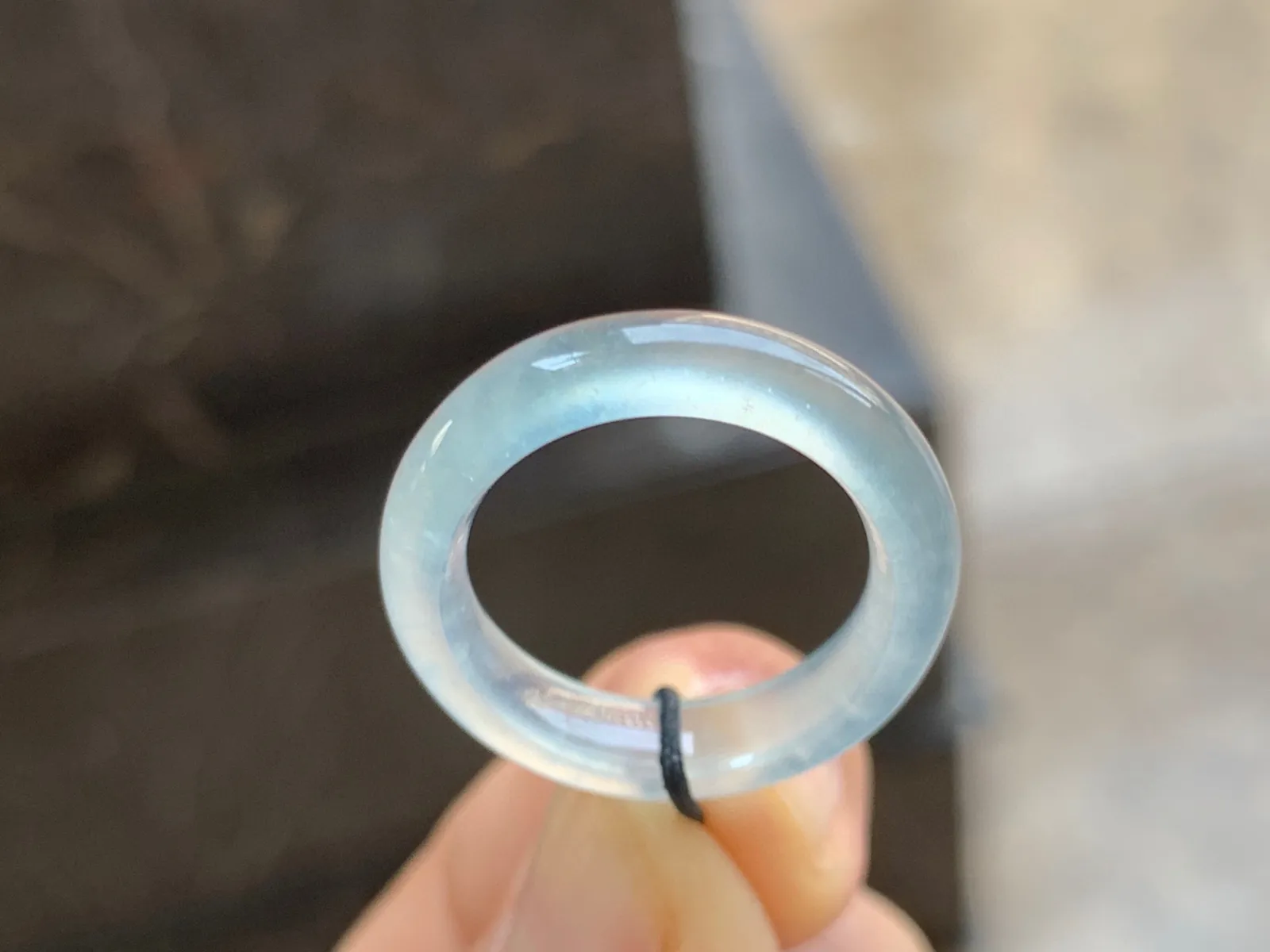 冰种指环 透亮起光