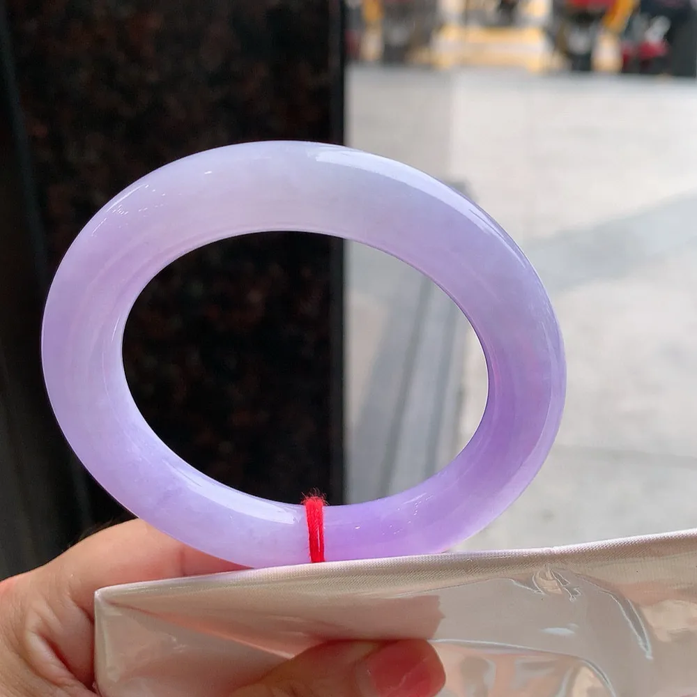 圆条满圈紫罗兰 微棉线不明显 尺寸:54.4/10.9 超美️️