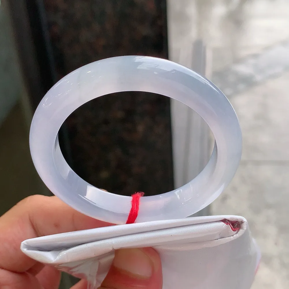 正圈冰玻紫罗兰 微纹 尺寸:51.1/9.8/7.9 种色俱佳