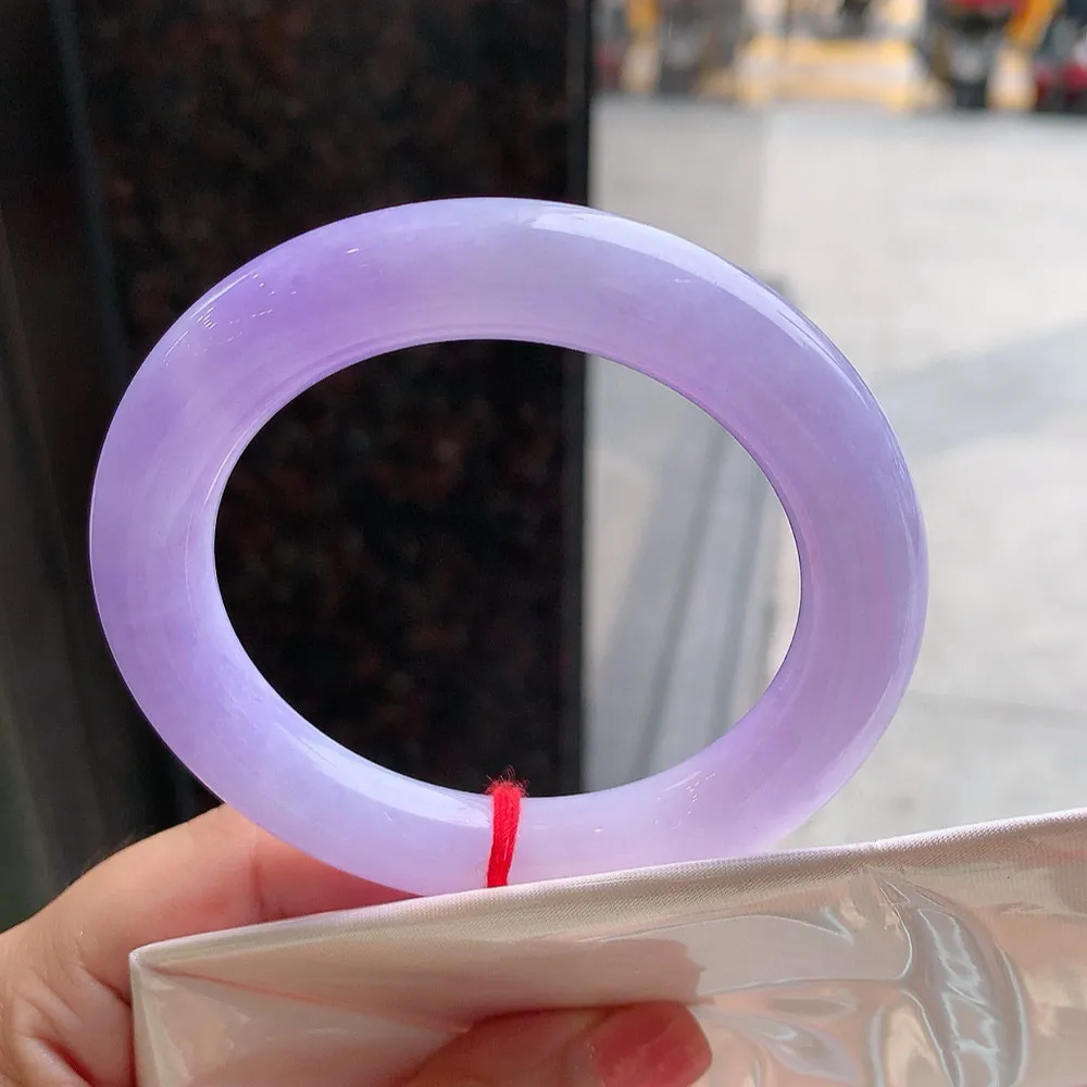 圆条满圈紫罗兰 微棉线不明显 尺寸:54.4/10.9 超美️️